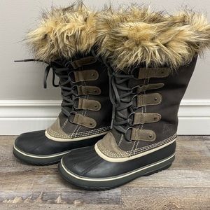 NEW Sorel Joan of Arctic Shale 8